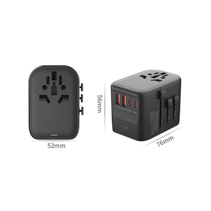 ORBIT Fast-Charge Universal Travel Adaptor (65W)