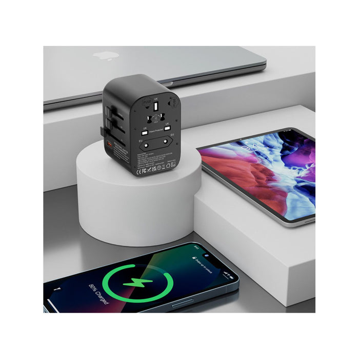 ORBIT Fast-Charge Universal Travel Adaptor (65W)